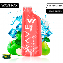 Wave Max 8000 Bud Vape Apple Pear Ice 0mg