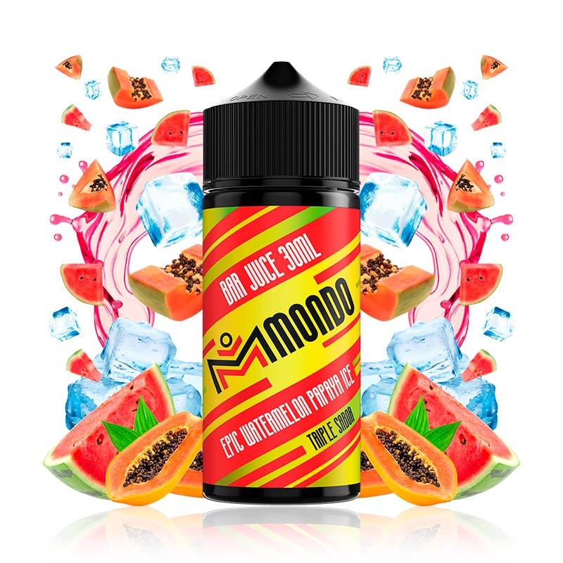 Aroma Epic Watermelon Papaya Ice 30ml Longfill By Mondo Bar Juice