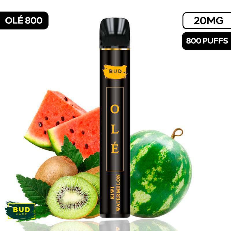 Olé 800 Bud Vape Kiwi Watermelon 20mg