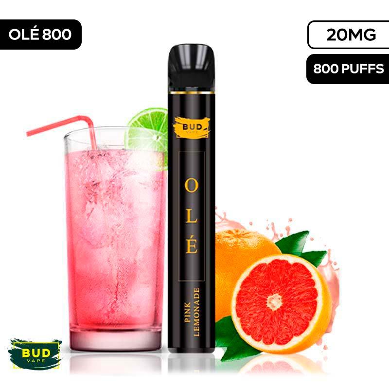 [Olé 800] Pod desechable Pink Lemonade 20mg by Bud Vape