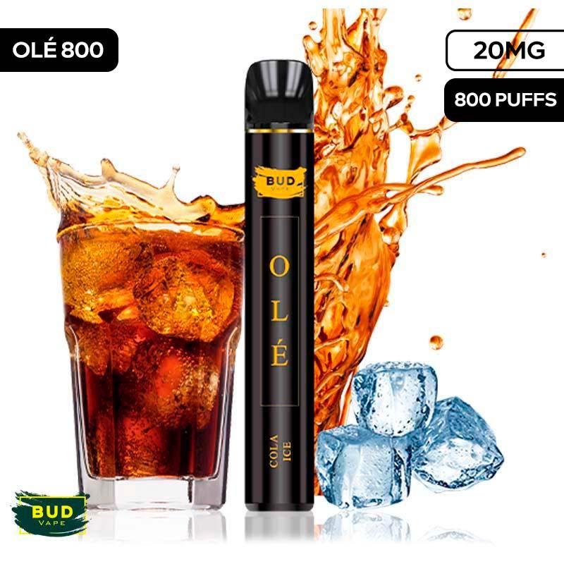 Olé 800 Bud Vape Cola Ice 20mg